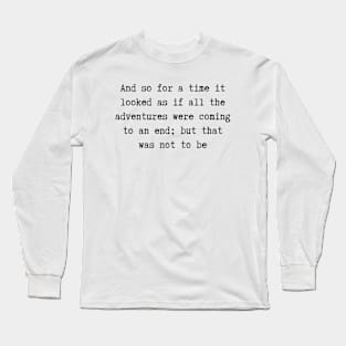 All The Adventures Long Sleeve T-Shirt